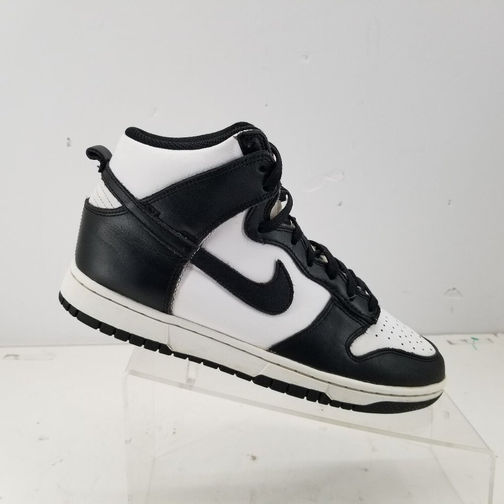 Nike Dunk High Panda Womens Size 8 Black White Athletic Casual Shoes Sneakers
